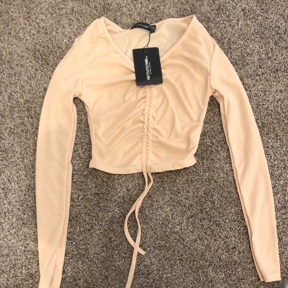 PrettyLittleThing Tops - PLT cropped long sleeve